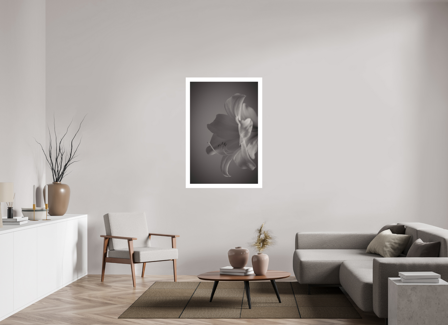 80 x 120 cm, Fine Art Print UNTITLED - A STUDY OF FLOWERS II