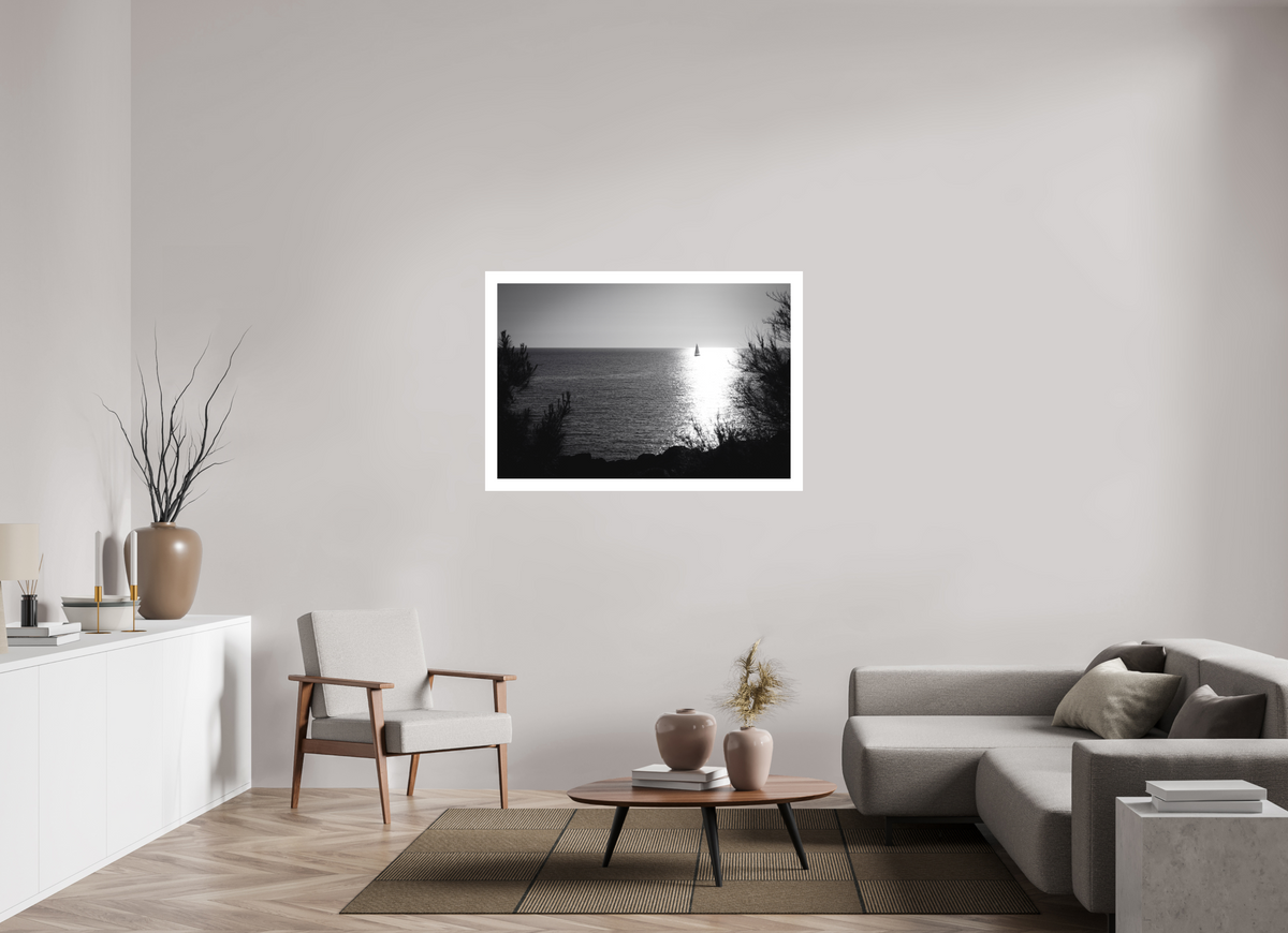 120 x 80 cm, Fine Art Print A MOMENT OF STILLNESS — INTO THE SUN
