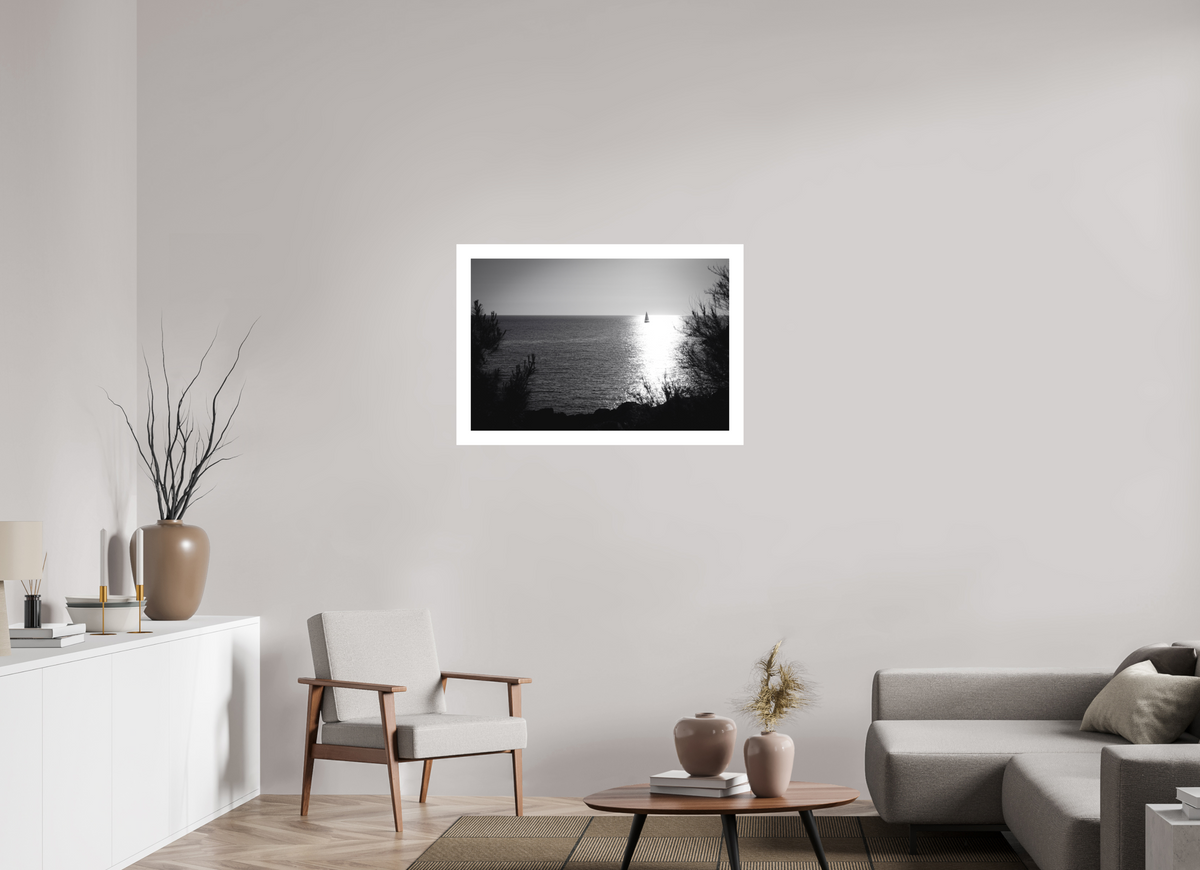 90 x 60 cm, Fine Art Print A MOMENT OF STILLNESS — INTO THE SUN