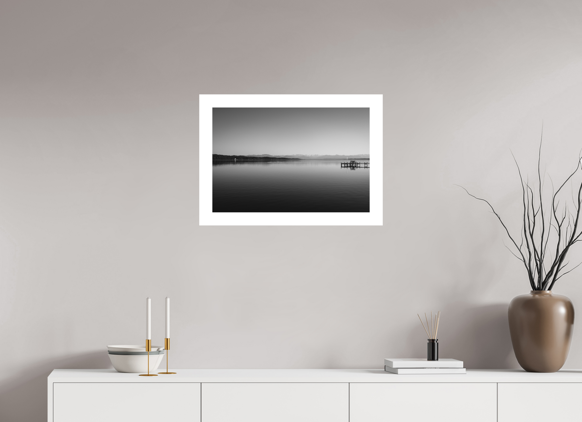 60 x 40 cm, Hahnemühle Photo Rag 5cm Weißrand A MOMENT OF STILLNESS — THE STILLNESS