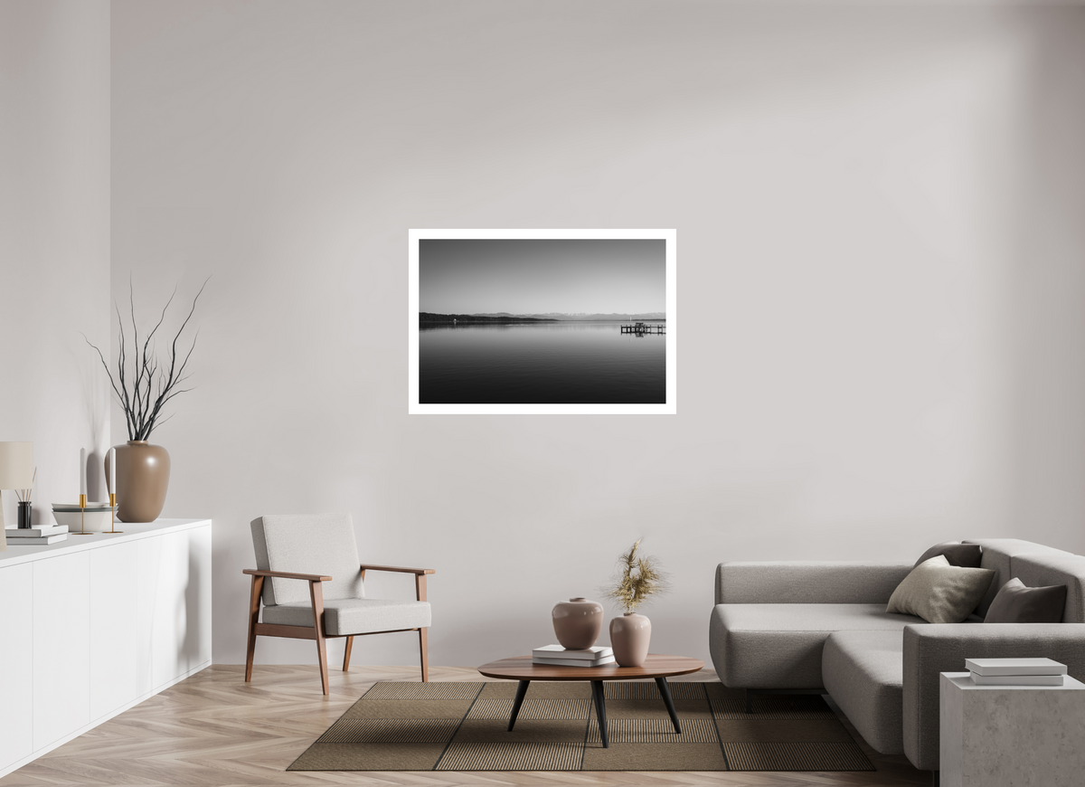 120 x 80 cm, Hahnemühle Photo Rag 5cm Weißrand A MOMENT OF STILLNESS — THE STILLNESS